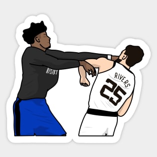 The bamba punch Sticker